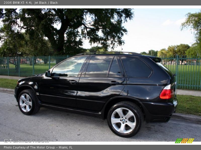 Jet Black / Black 2006 BMW X5 4.4i