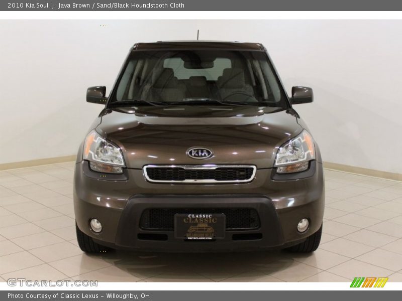 Java Brown / Sand/Black Houndstooth Cloth 2010 Kia Soul !