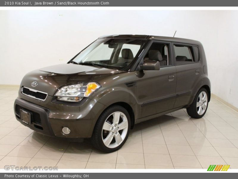 Java Brown / Sand/Black Houndstooth Cloth 2010 Kia Soul !