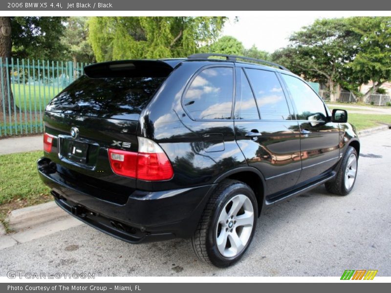 Jet Black / Black 2006 BMW X5 4.4i