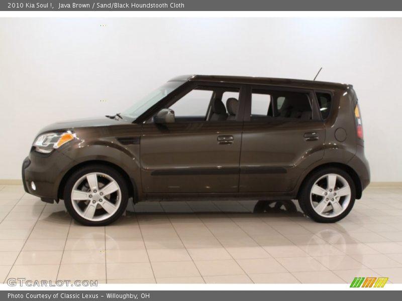 Java Brown / Sand/Black Houndstooth Cloth 2010 Kia Soul !