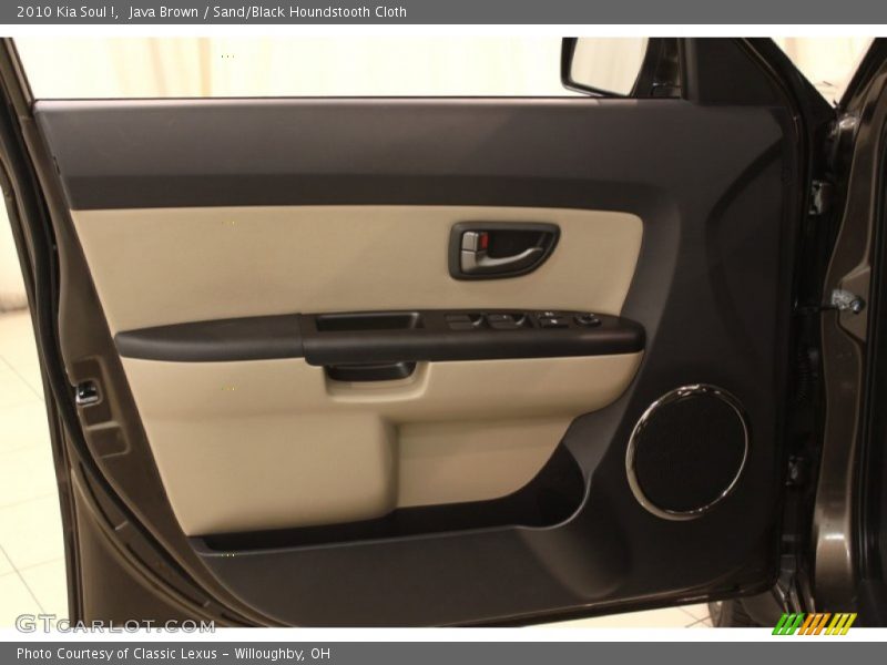 Java Brown / Sand/Black Houndstooth Cloth 2010 Kia Soul !