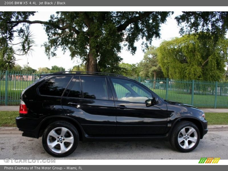 Jet Black / Black 2006 BMW X5 4.4i