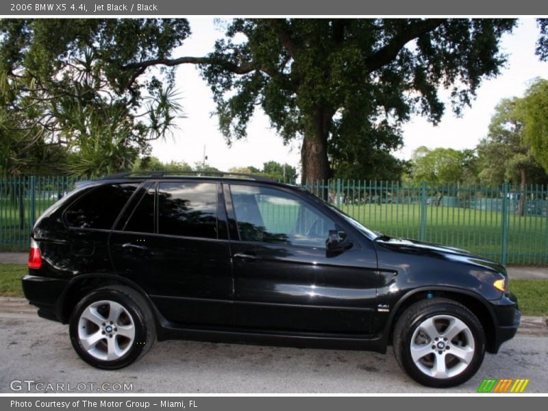 Jet Black / Black 2006 BMW X5 4.4i