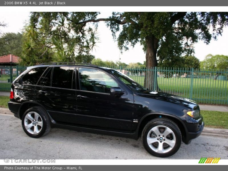 Jet Black / Black 2006 BMW X5 4.4i
