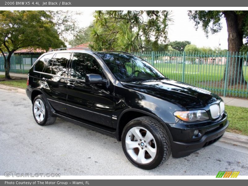 Jet Black / Black 2006 BMW X5 4.4i