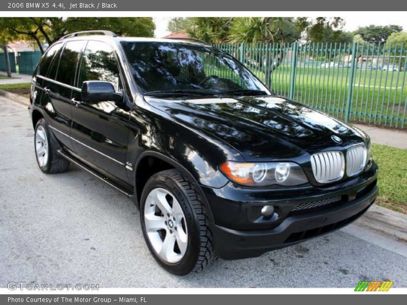 Jet Black / Black 2006 BMW X5 4.4i