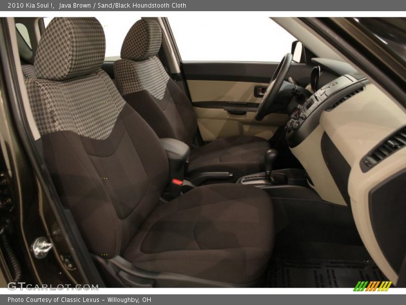 Java Brown / Sand/Black Houndstooth Cloth 2010 Kia Soul !