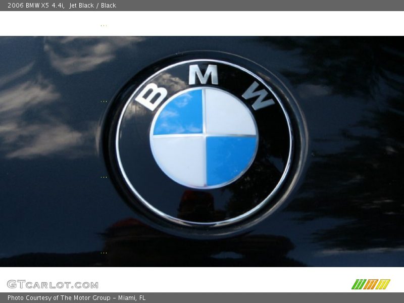 Jet Black / Black 2006 BMW X5 4.4i