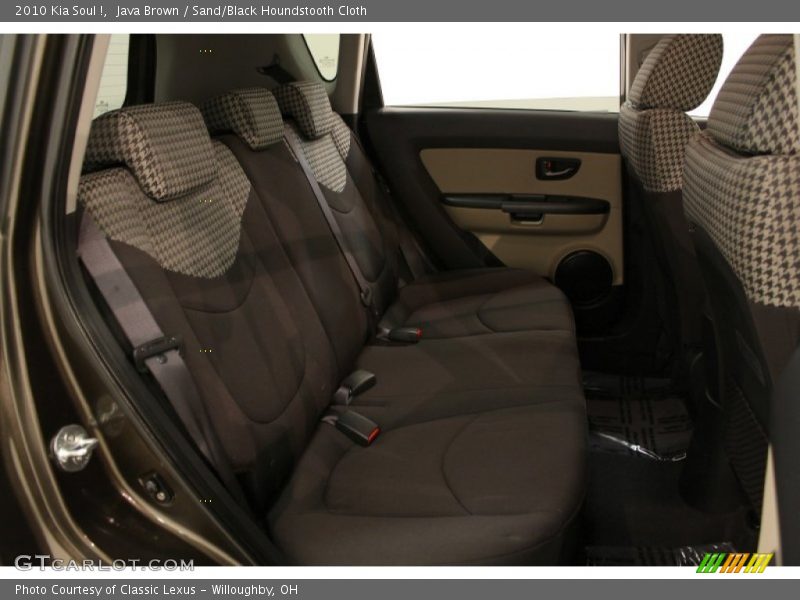 Java Brown / Sand/Black Houndstooth Cloth 2010 Kia Soul !