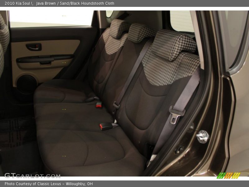 Java Brown / Sand/Black Houndstooth Cloth 2010 Kia Soul !