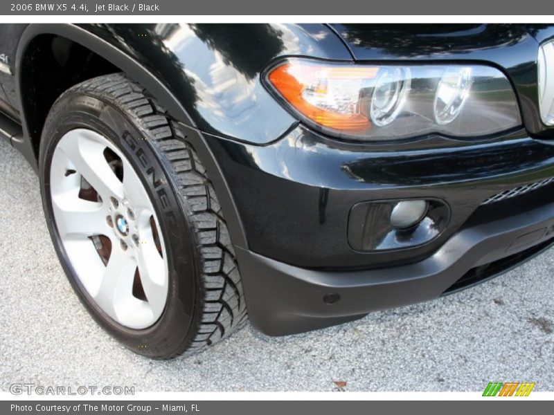Jet Black / Black 2006 BMW X5 4.4i