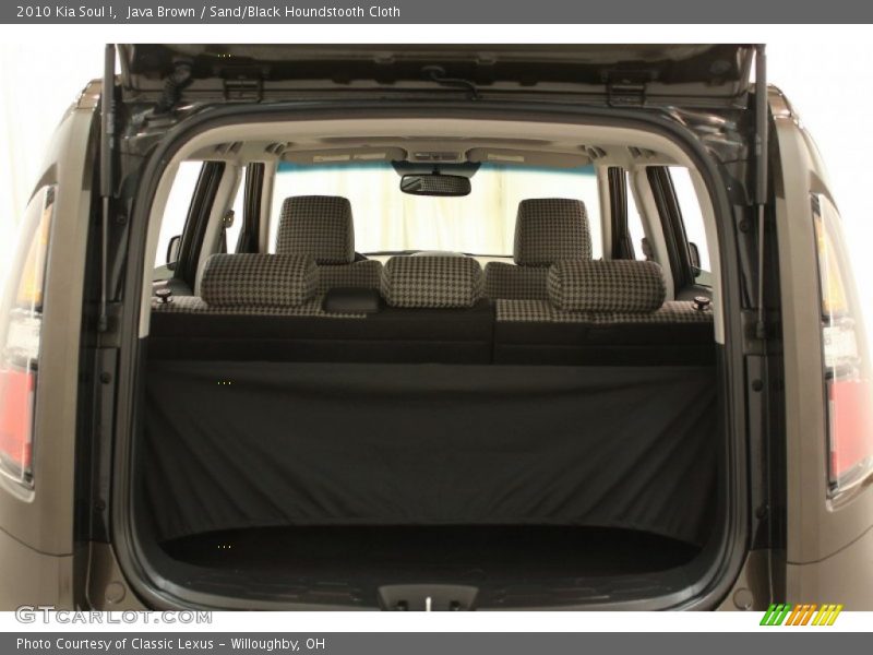 Java Brown / Sand/Black Houndstooth Cloth 2010 Kia Soul !