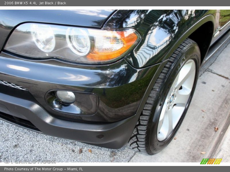 Jet Black / Black 2006 BMW X5 4.4i