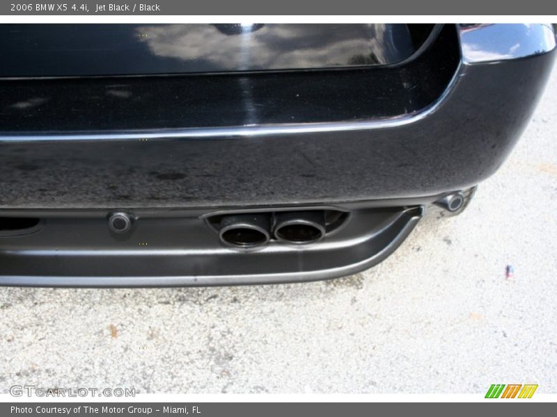 Jet Black / Black 2006 BMW X5 4.4i