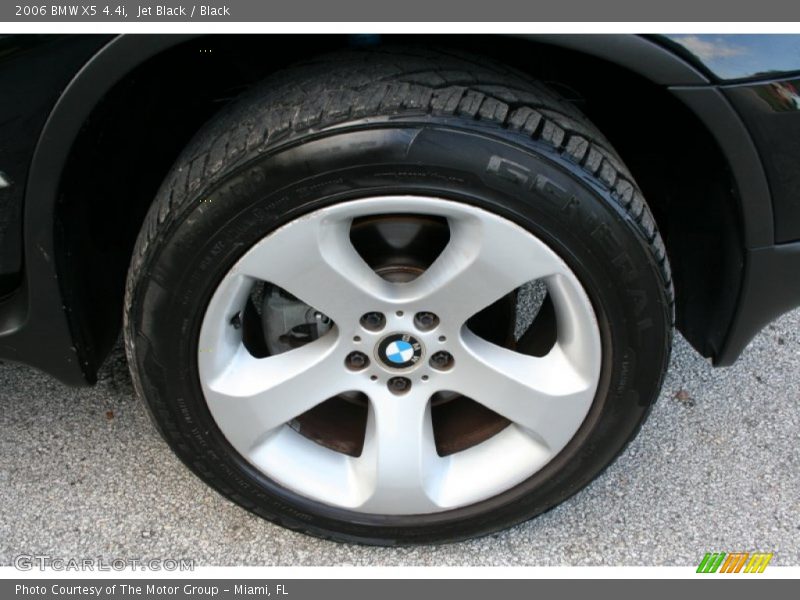Jet Black / Black 2006 BMW X5 4.4i
