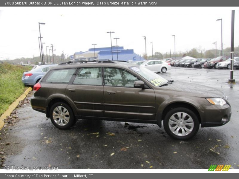 Deep Bronze Metallic / Warm Ivory 2008 Subaru Outback 3.0R L.L.Bean Edition Wagon
