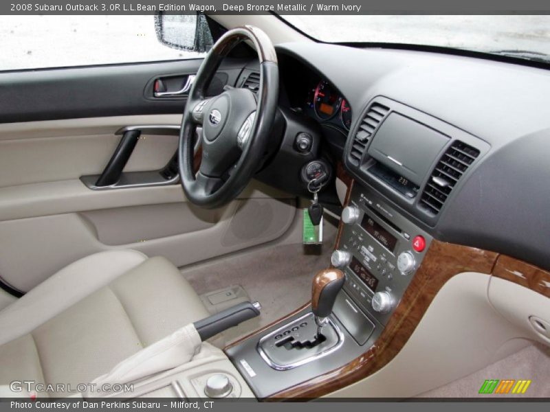 Deep Bronze Metallic / Warm Ivory 2008 Subaru Outback 3.0R L.L.Bean Edition Wagon