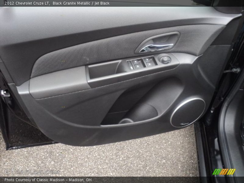 Black Granite Metallic / Jet Black 2012 Chevrolet Cruze LT
