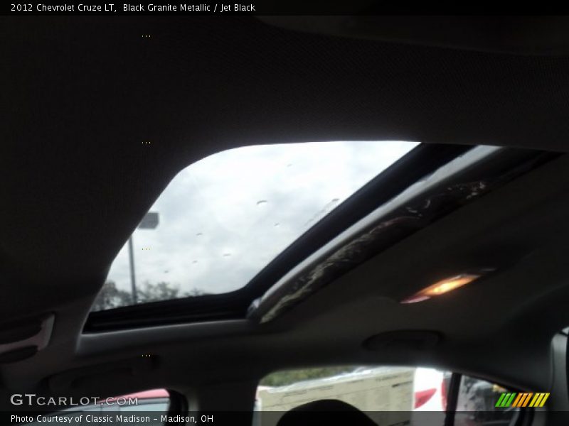 Black Granite Metallic / Jet Black 2012 Chevrolet Cruze LT