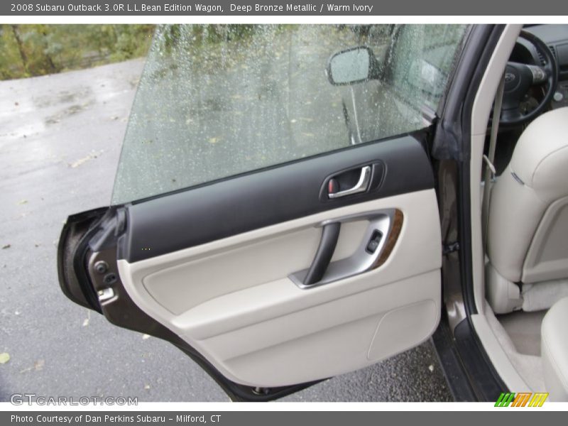 Deep Bronze Metallic / Warm Ivory 2008 Subaru Outback 3.0R L.L.Bean Edition Wagon