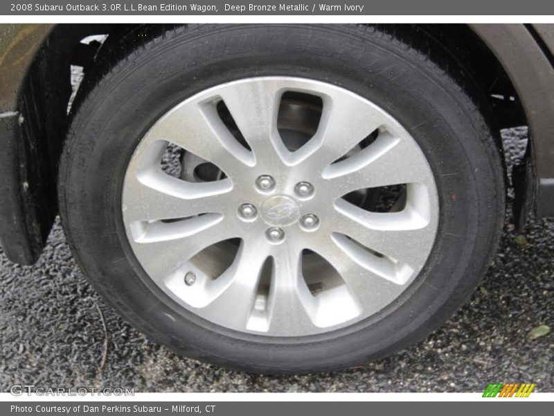 Deep Bronze Metallic / Warm Ivory 2008 Subaru Outback 3.0R L.L.Bean Edition Wagon