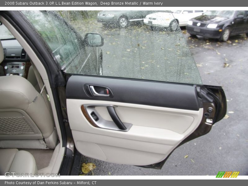 Deep Bronze Metallic / Warm Ivory 2008 Subaru Outback 3.0R L.L.Bean Edition Wagon