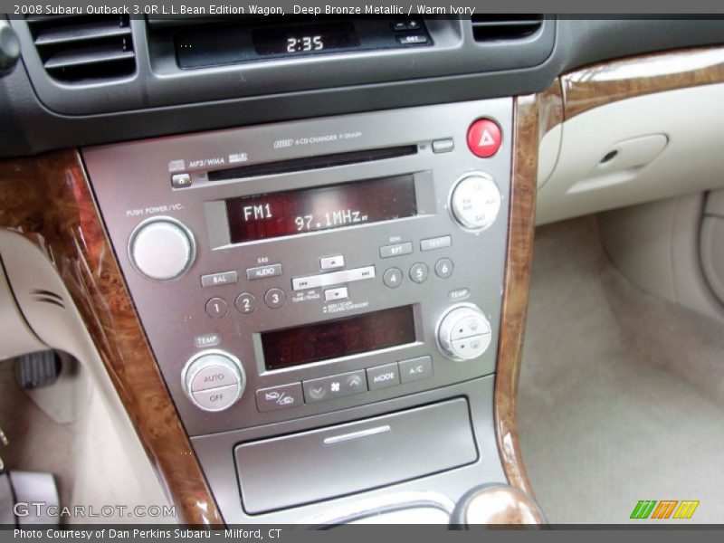 Deep Bronze Metallic / Warm Ivory 2008 Subaru Outback 3.0R L.L.Bean Edition Wagon