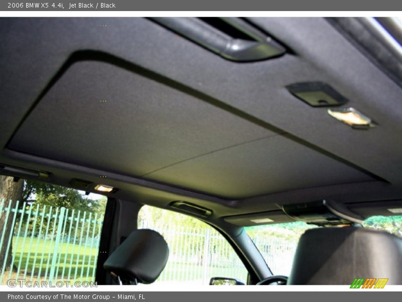 Jet Black / Black 2006 BMW X5 4.4i