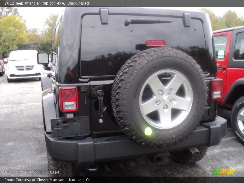 Black / Black 2012 Jeep Wrangler Rubicon 4X4