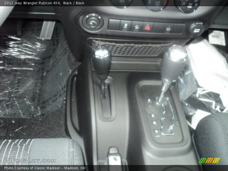 Black / Black 2012 Jeep Wrangler Rubicon 4X4