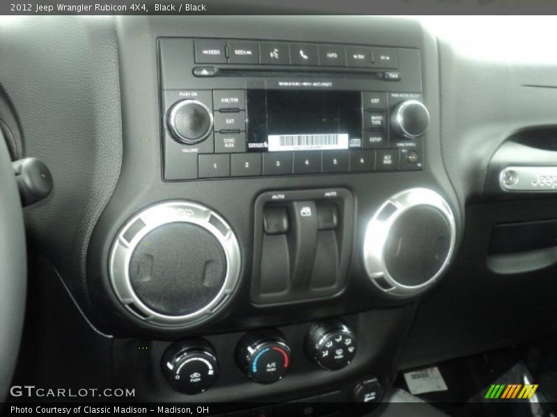 Black / Black 2012 Jeep Wrangler Rubicon 4X4