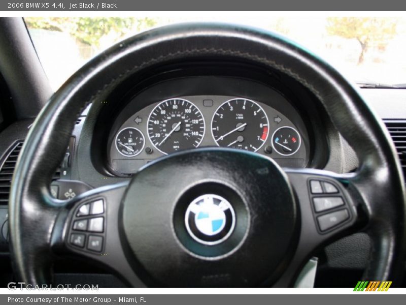 Jet Black / Black 2006 BMW X5 4.4i