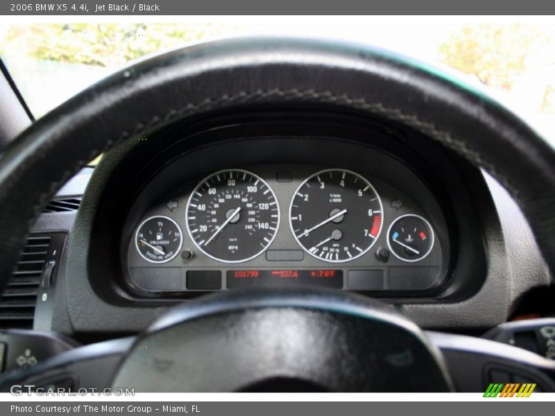 Jet Black / Black 2006 BMW X5 4.4i