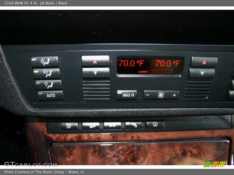 Jet Black / Black 2006 BMW X5 4.4i