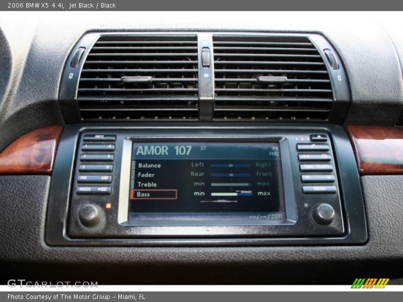 Jet Black / Black 2006 BMW X5 4.4i