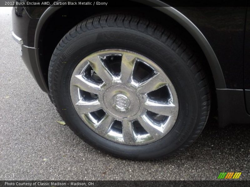 Carbon Black Metallic / Ebony 2012 Buick Enclave AWD