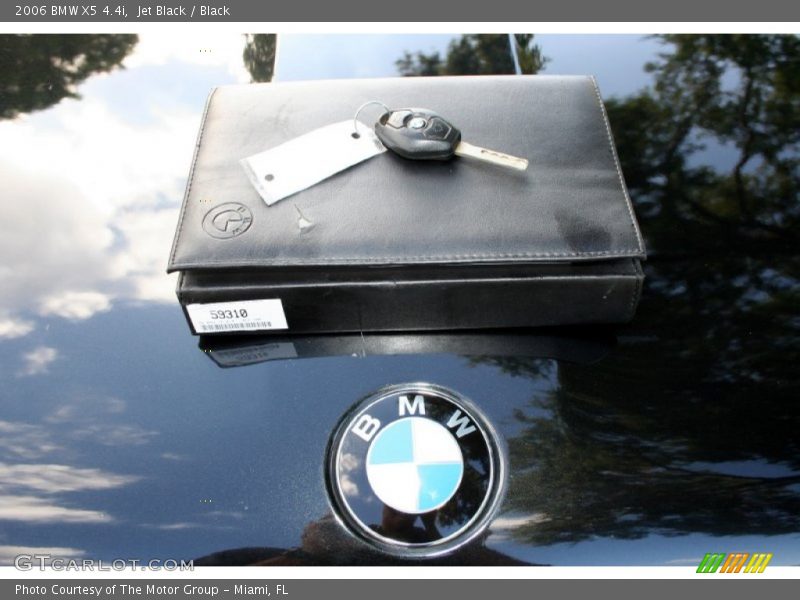 Jet Black / Black 2006 BMW X5 4.4i