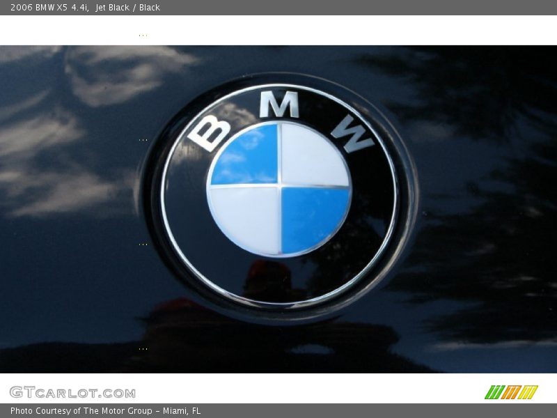 Jet Black / Black 2006 BMW X5 4.4i