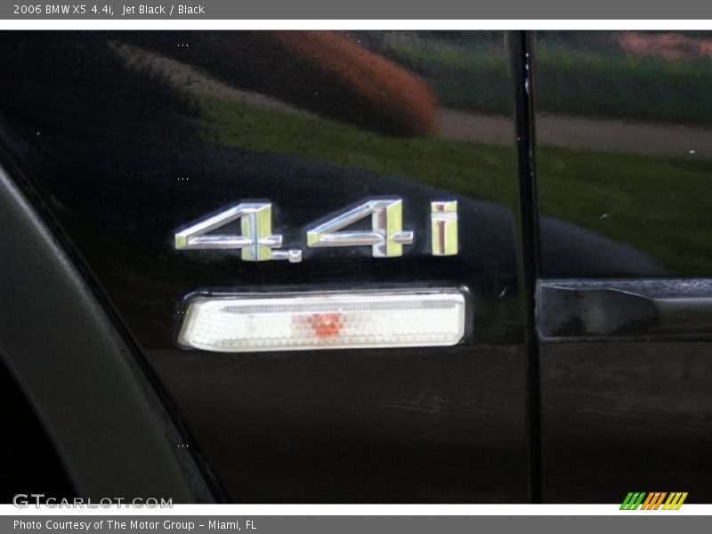 Jet Black / Black 2006 BMW X5 4.4i