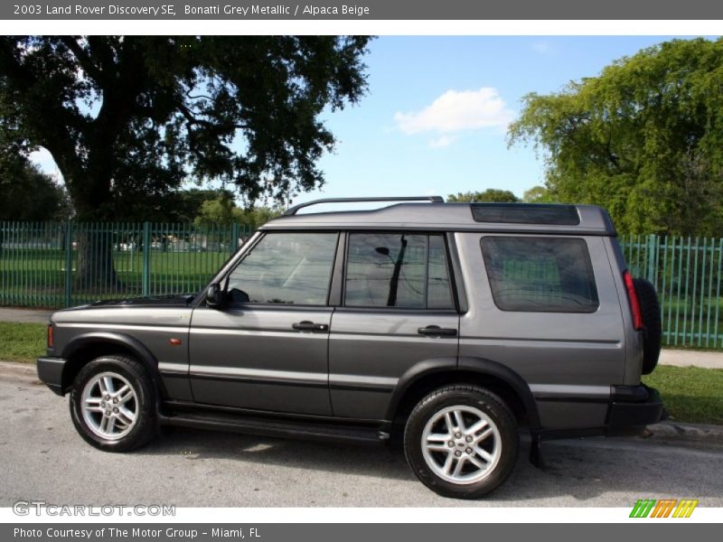 Bonatti Grey Metallic / Alpaca Beige 2003 Land Rover Discovery SE