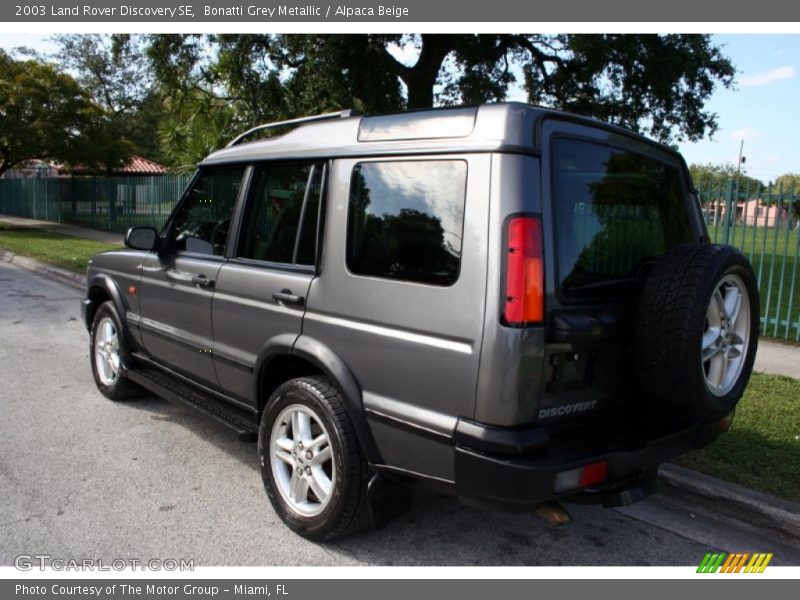 Bonatti Grey Metallic / Alpaca Beige 2003 Land Rover Discovery SE