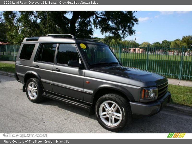 Bonatti Grey Metallic / Alpaca Beige 2003 Land Rover Discovery SE
