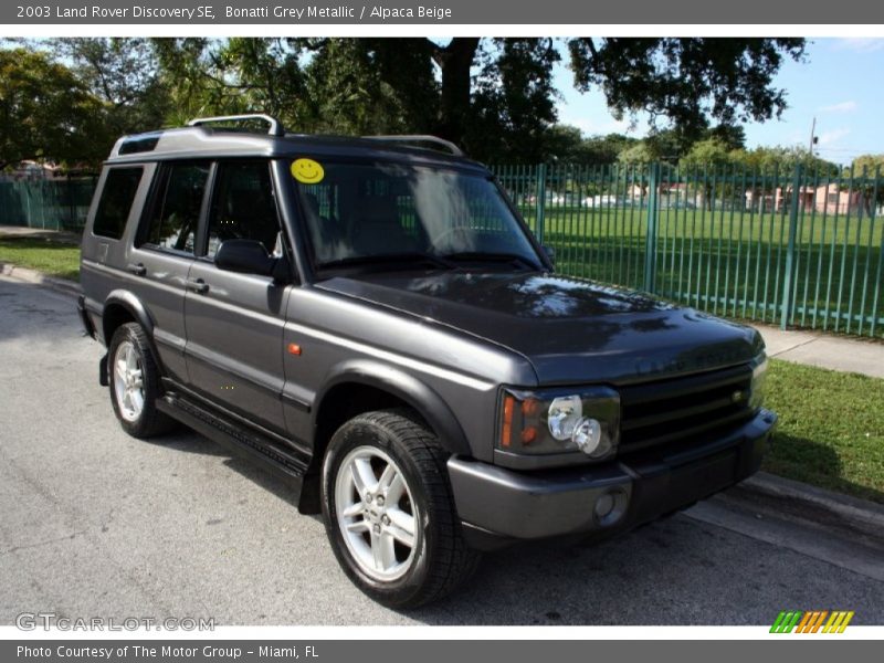 Bonatti Grey Metallic / Alpaca Beige 2003 Land Rover Discovery SE