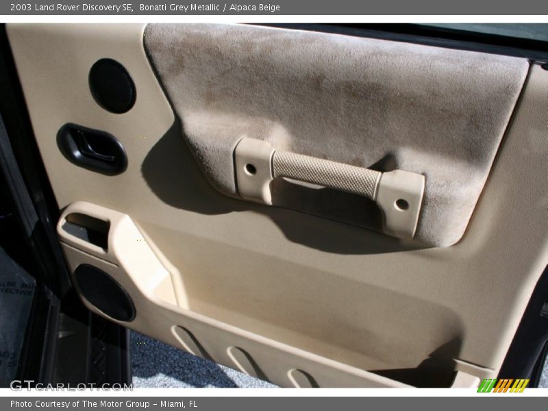 Bonatti Grey Metallic / Alpaca Beige 2003 Land Rover Discovery SE