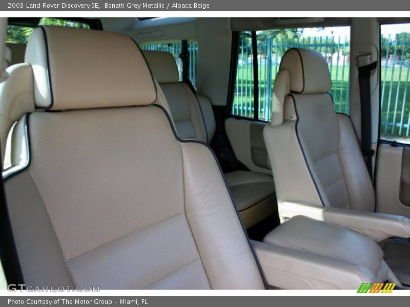 Bonatti Grey Metallic / Alpaca Beige 2003 Land Rover Discovery SE