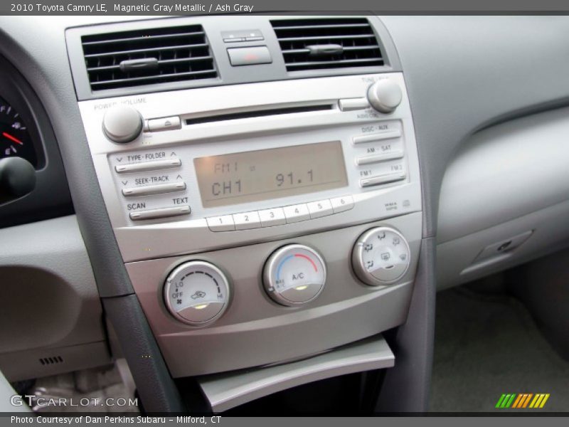 Magnetic Gray Metallic / Ash Gray 2010 Toyota Camry LE