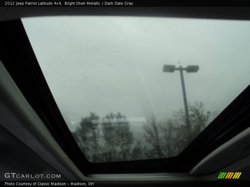 Bright Silver Metallic / Dark Slate Gray 2012 Jeep Patriot Latitude 4x4