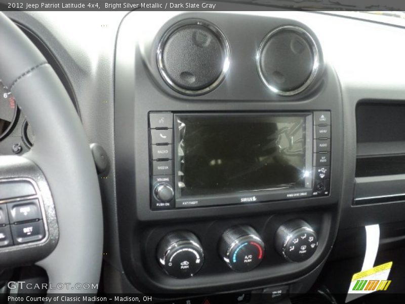 Bright Silver Metallic / Dark Slate Gray 2012 Jeep Patriot Latitude 4x4