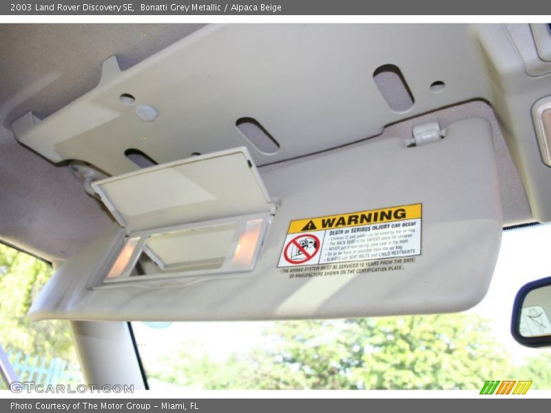 Bonatti Grey Metallic / Alpaca Beige 2003 Land Rover Discovery SE